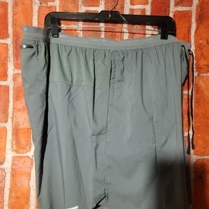 Nike Dri-Fit Stride Brief Shorts 5-IN Mens Large Sportswear DM4755-084 Gray 4XLT